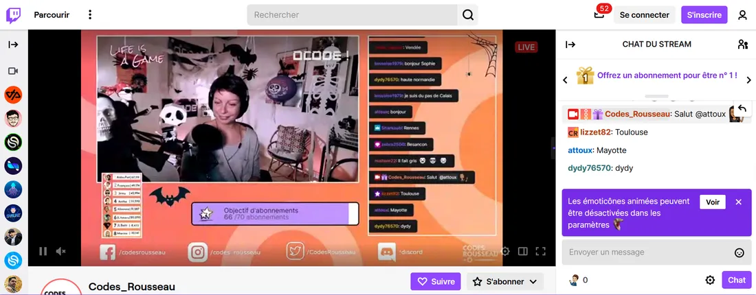 "Faut pas décoder" en direct
